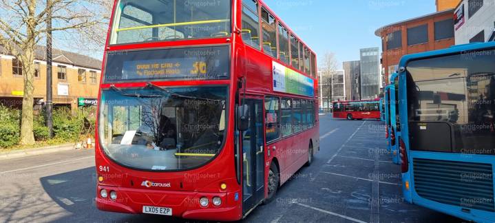 Image of Carousel Buses vehicle 941. Taken by Christopher T at 11.39.23 on 2022.03.08